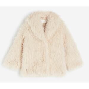 H&M Kids Faux Fur Jacket - Cream